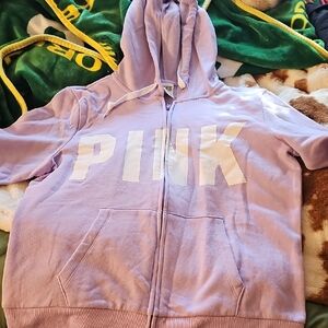 PINK VS Purple Hoodie Size M